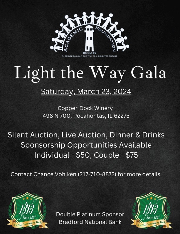 2024 Light The Way Gala Early Poster, double platinum sponsor BNB